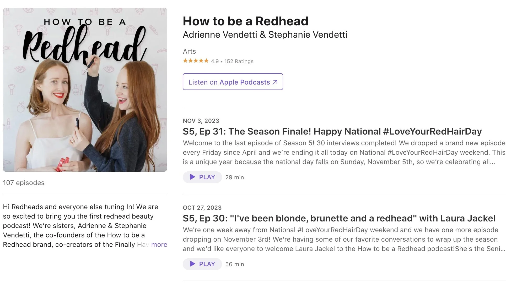 how to be a redhead shark tank podcast