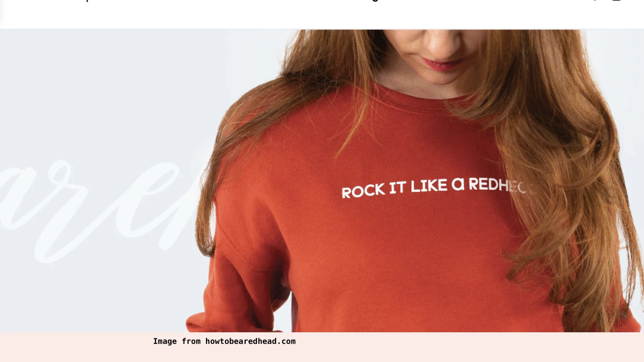 how to be a redhair shark tank apparel products
