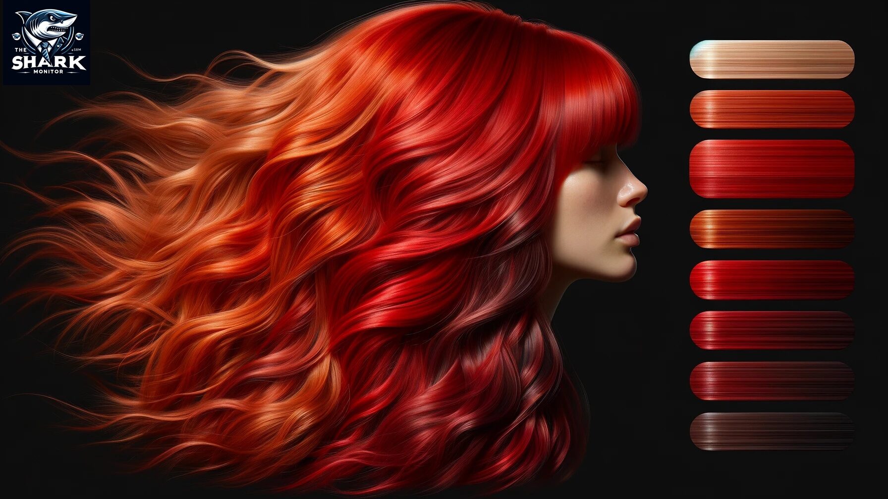 natural redhead hair color; color shades