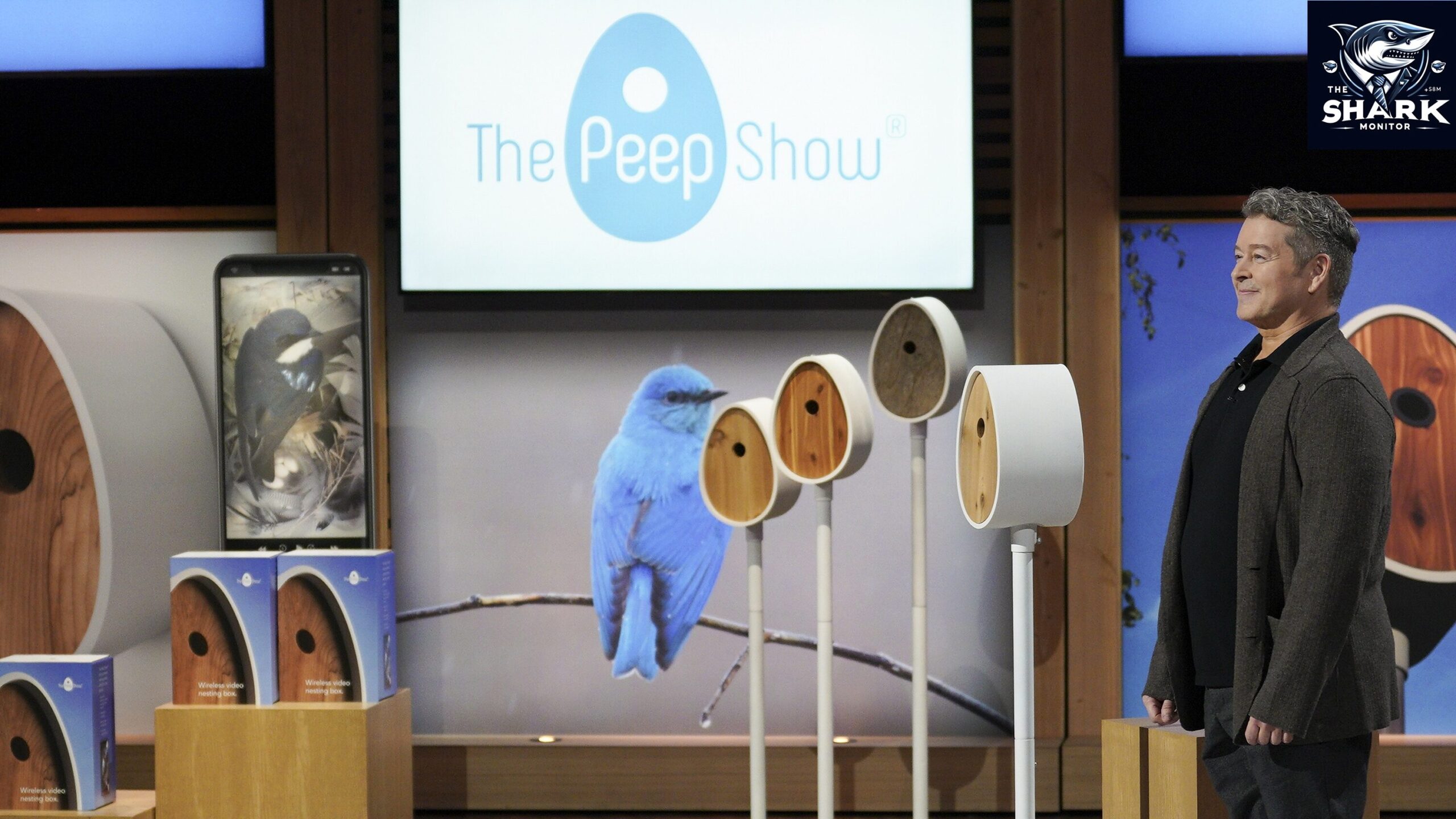 The Peep Show Birdhouse Shark Tank Steve Gray Pitch