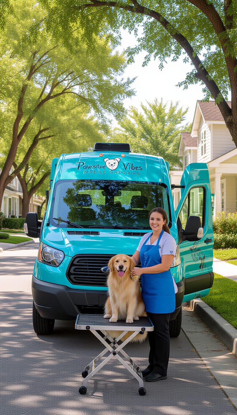 simple business ideas - Launch Your Dream: Mobile Grooming - Dreaming of being your own boss and working...