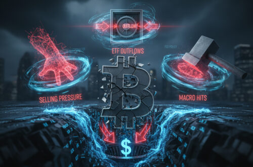 Featured image for Bitcoin's Price Slide: Selling Pressure, ETF Outflows, and Macro Hits