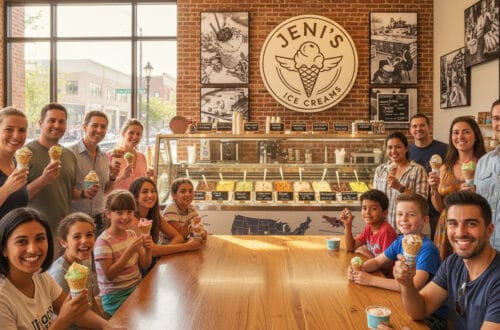 Featured image for Jeni Britton Builds Jeni's Ice Cream from One Columbus Shop to 80-Plus Nationwide
