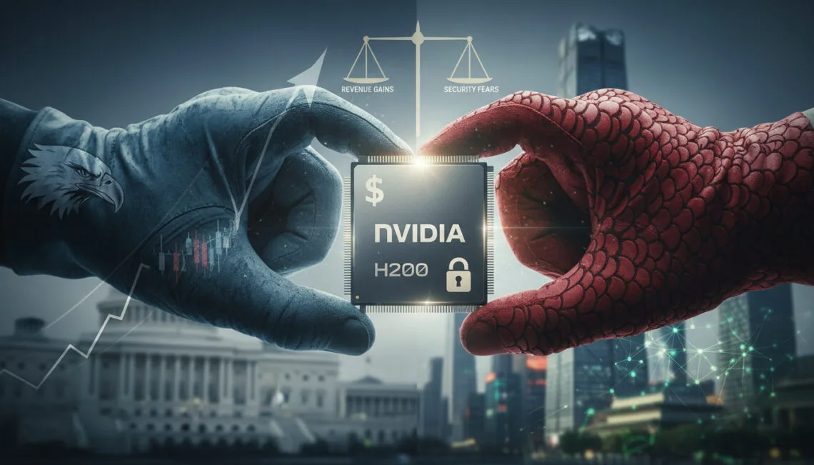 Featured image for US Lets Nvidia Ship H200 Chips to China: Security Fears vs Revenue Gains