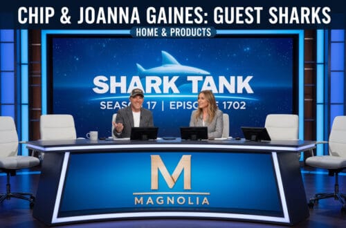 Featured image for Why Chip and Joanna Gaines Appeared as Guest Sharks on Shark Tank
