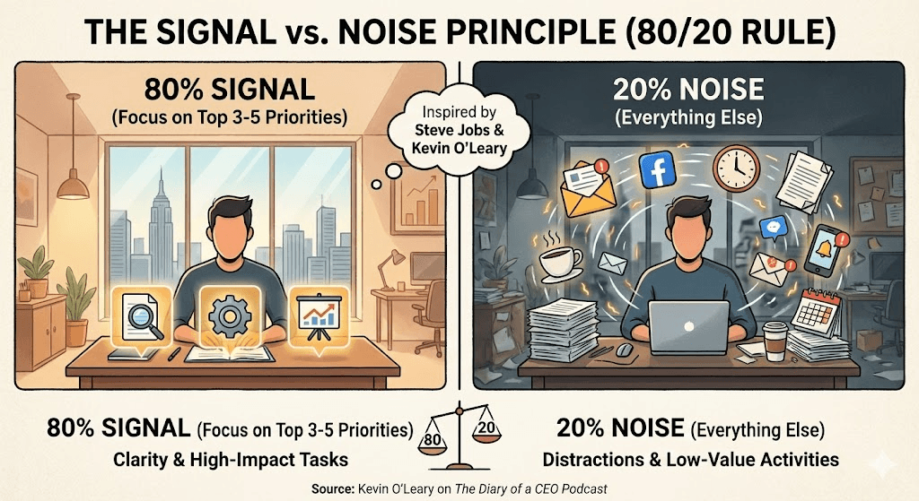 The 80/20 signal to noise ratio