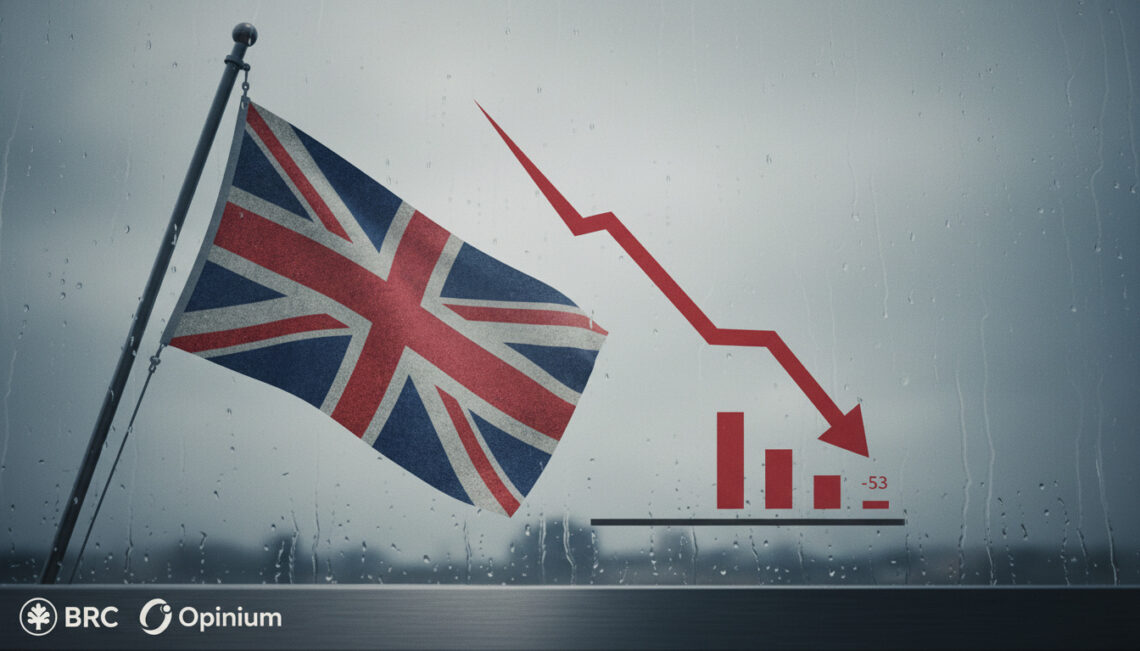 Featured image for BRC-Opinium Survey Shows UK Consumer Confidence at Two-Year Low