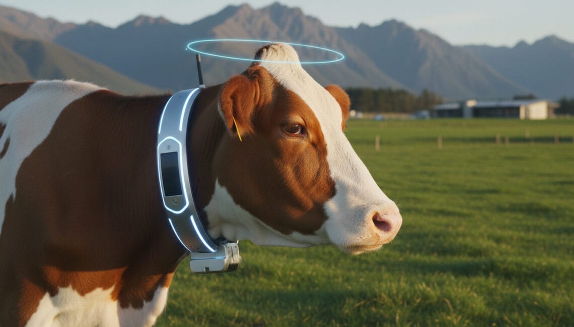 Featured image for Halter AI Cow Collar Startup in Talks for $2B Valuation Round Led by Peter Thiel's Founders Fund