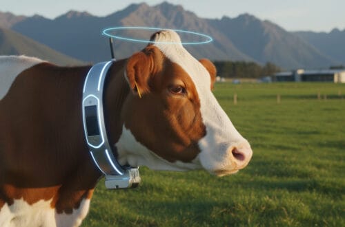 Featured image for Halter AI Cow Collar Startup in Talks for $2B Valuation Round Led by Peter Thiel's Founders Fund