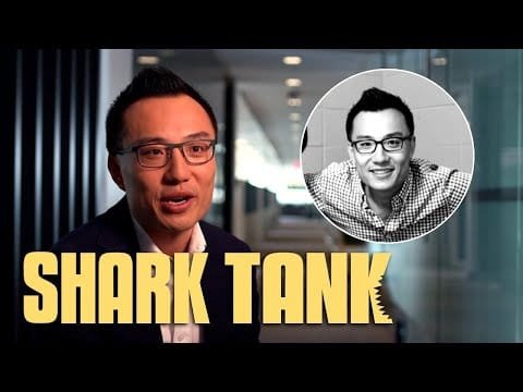 Tony Xu in Shark Tank promotional footage